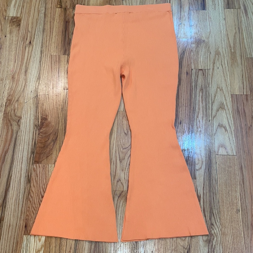 NEW Royalty Maluma Ribbed Orange Sweater Pants BIRD OF PARADISE, PLUS SIZE XXL - Picture 16 of 16